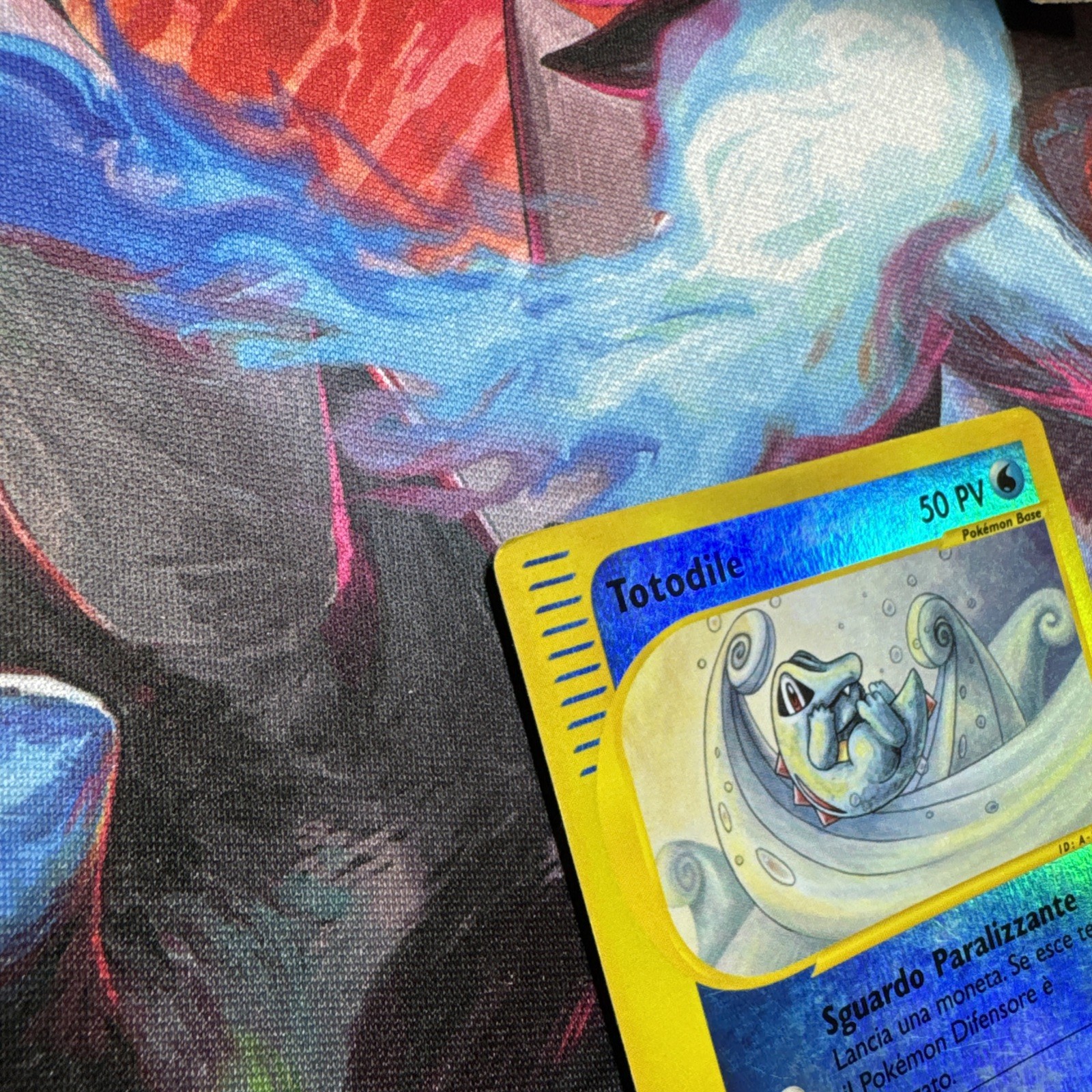 Pokemon TCG **ITALIAN**Totodile 135/165 Expedition Base Set Reverse Holo