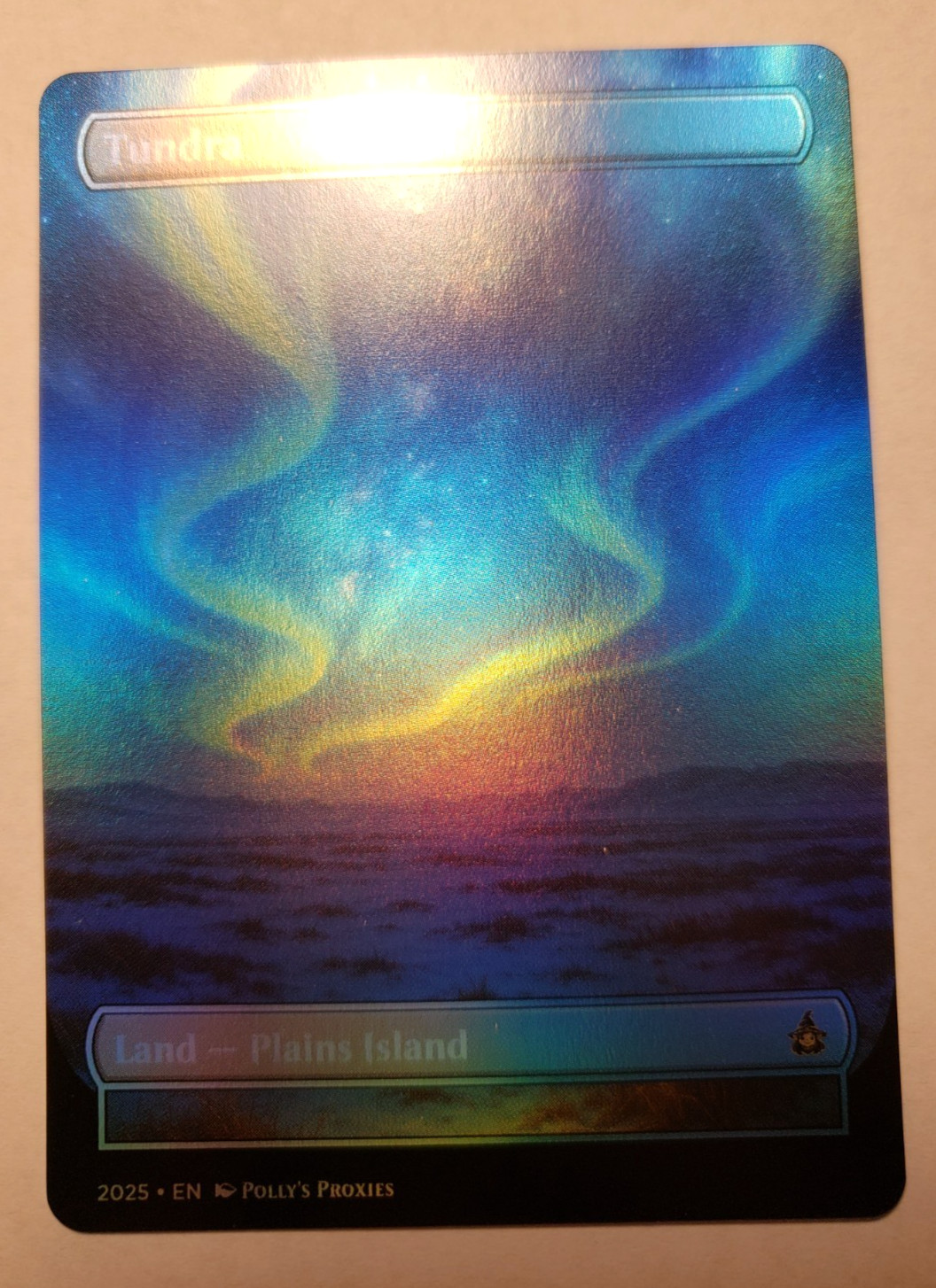 Tundra FOIL PROXY Card (FOIL ERROR) with Custom SPACE Art Design