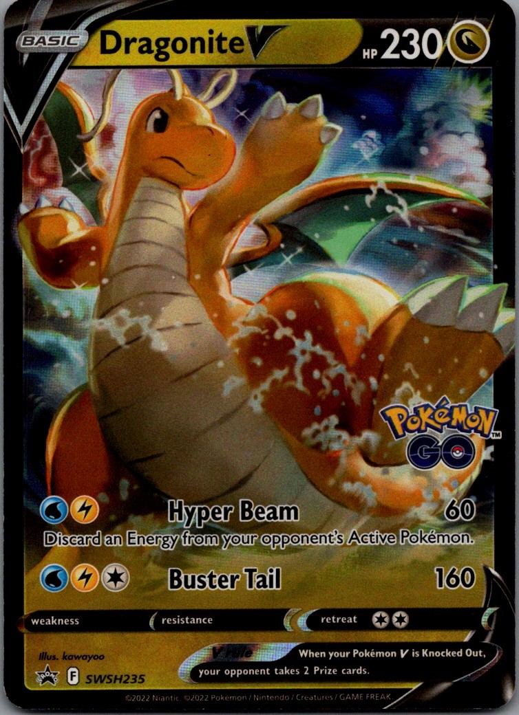 Dragonite V Promo SWSH: Sword & Shield Promo Cards SWSH235 NM
