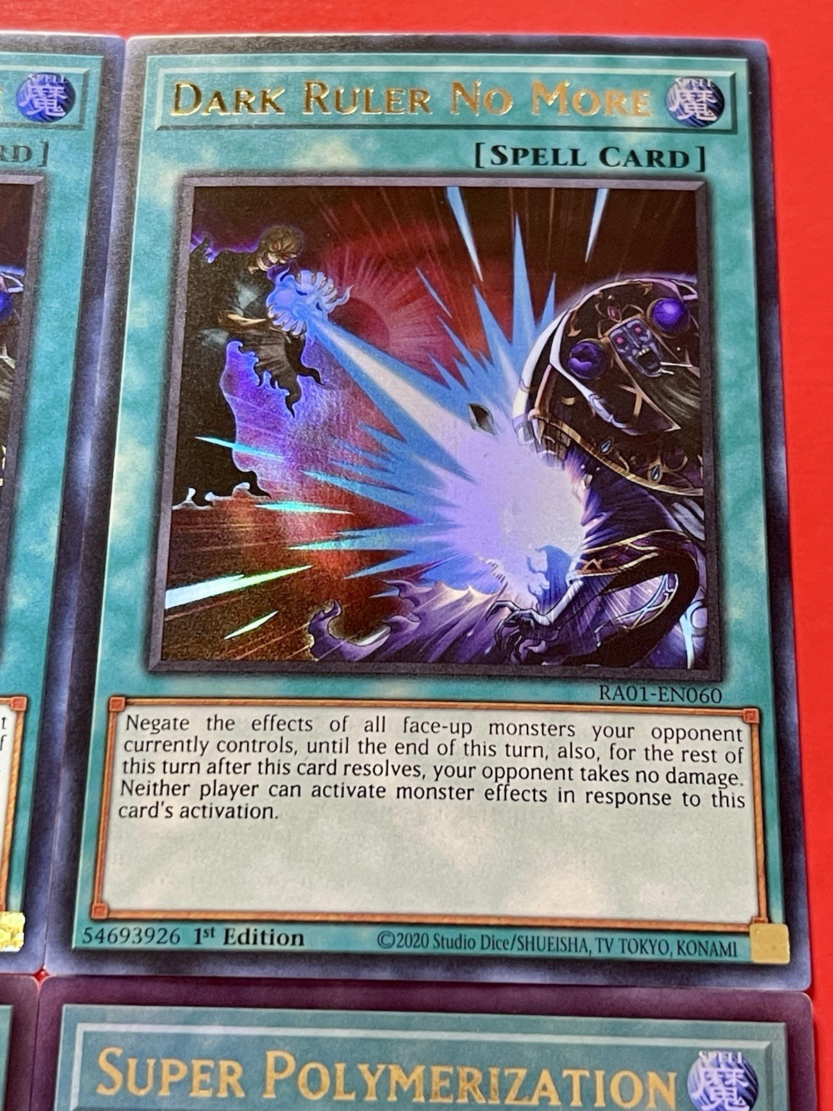 3x Super Polymerization + 3x Dark Ruler No More | Ultra Rare | NM | YuGiOh!