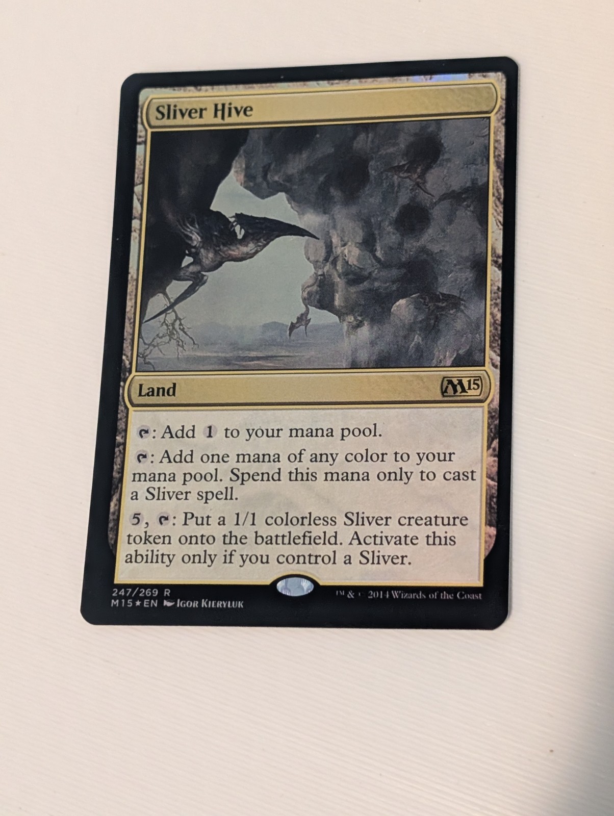 Sliver Hive Core Set 2015 (M15) Foil NM