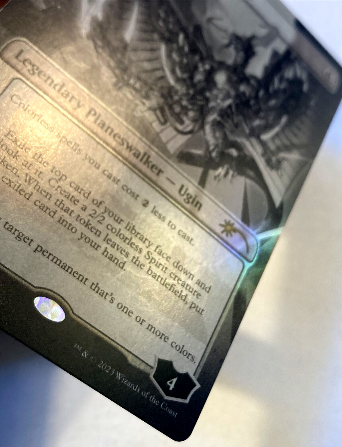 MTG Ugin, the Ineffable BORDERLESS FOIL Secret Lair Drop 1243 NM