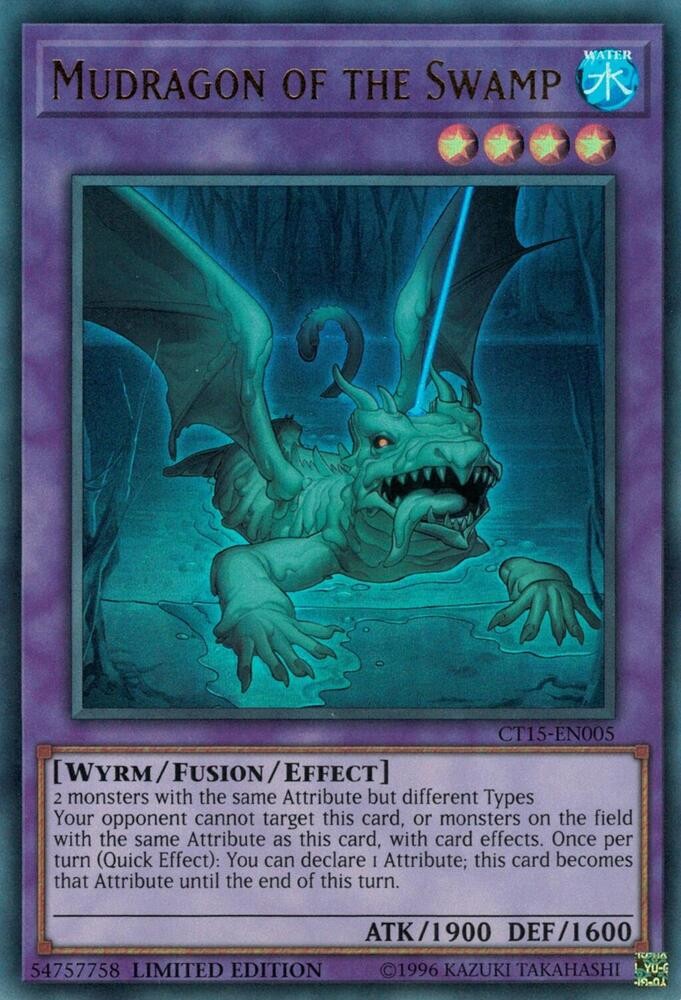 Mudragon of the Swamp Limited Ultra Rare 2018 Mega-Tins CT15-EN005 NM