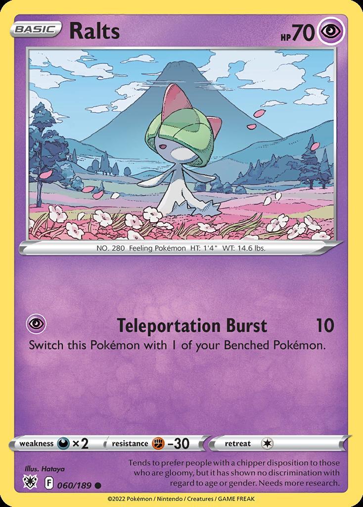 Pokemon Ralts (60/219) Astral Radiance LP