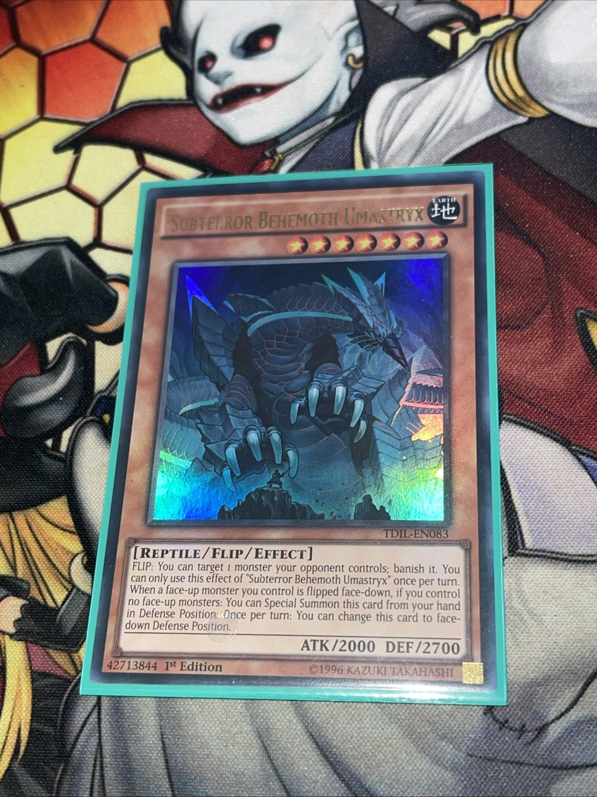 Yu-gi-oh! ! Umastryx Behemoth Subterror TDIL-FR083 1st English