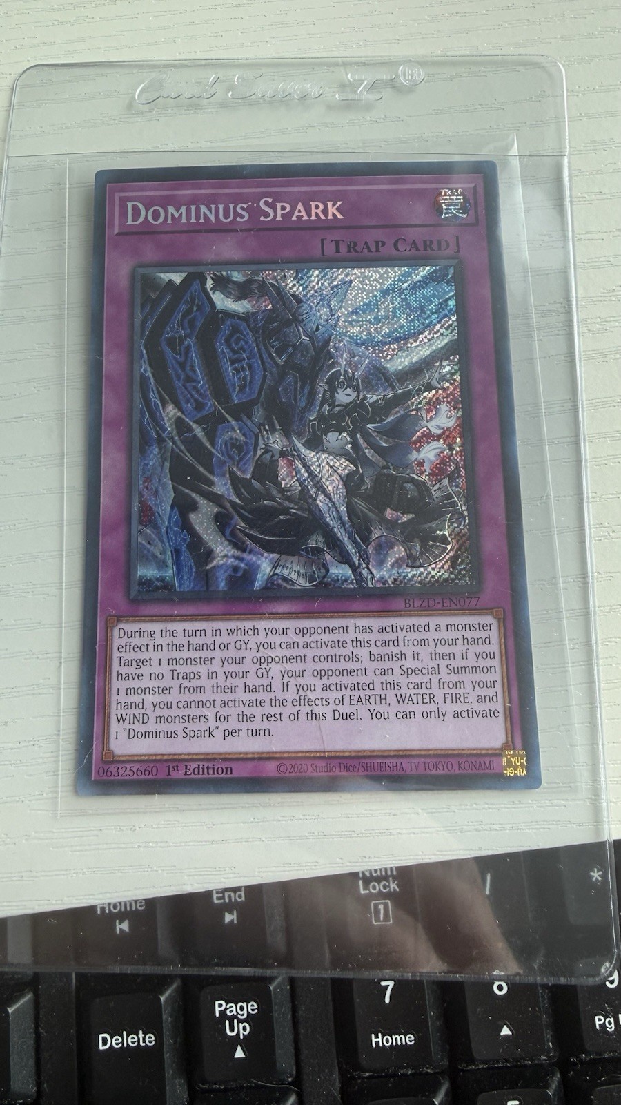 Dominus Spark BLZD-EN077 Blazing Dominion 1st Edition