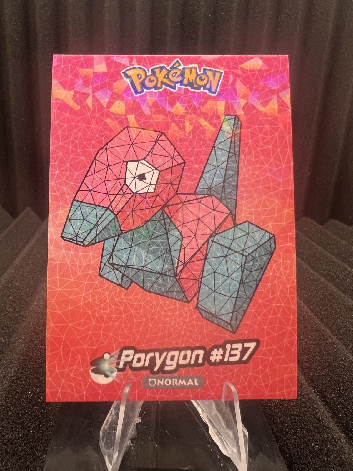 Porygon #137 – Cracked Ice Holo – Crystal Collection 2024 – Pokemon Card