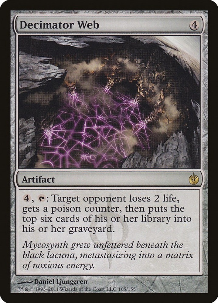 NM – Decimator Web [MBS – 105] Mirrodin Besieged