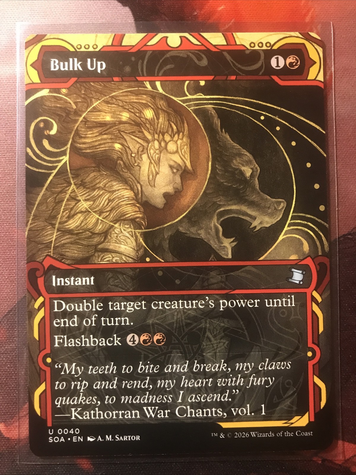 MTG Bulk Up Secrets of Strixhaven Mystical Archives SOA 0040 MINT