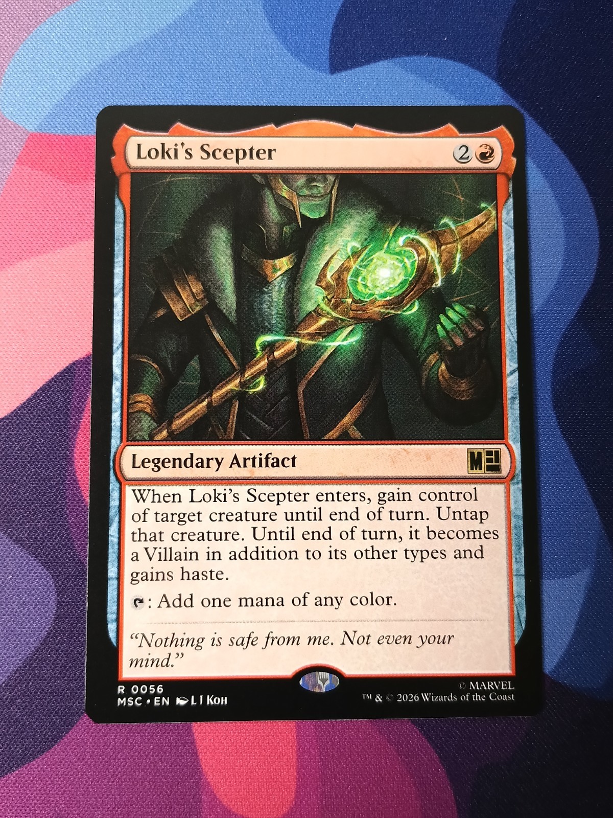 Loki’s Scepter | Marvel Super Heroes | NM | MTG