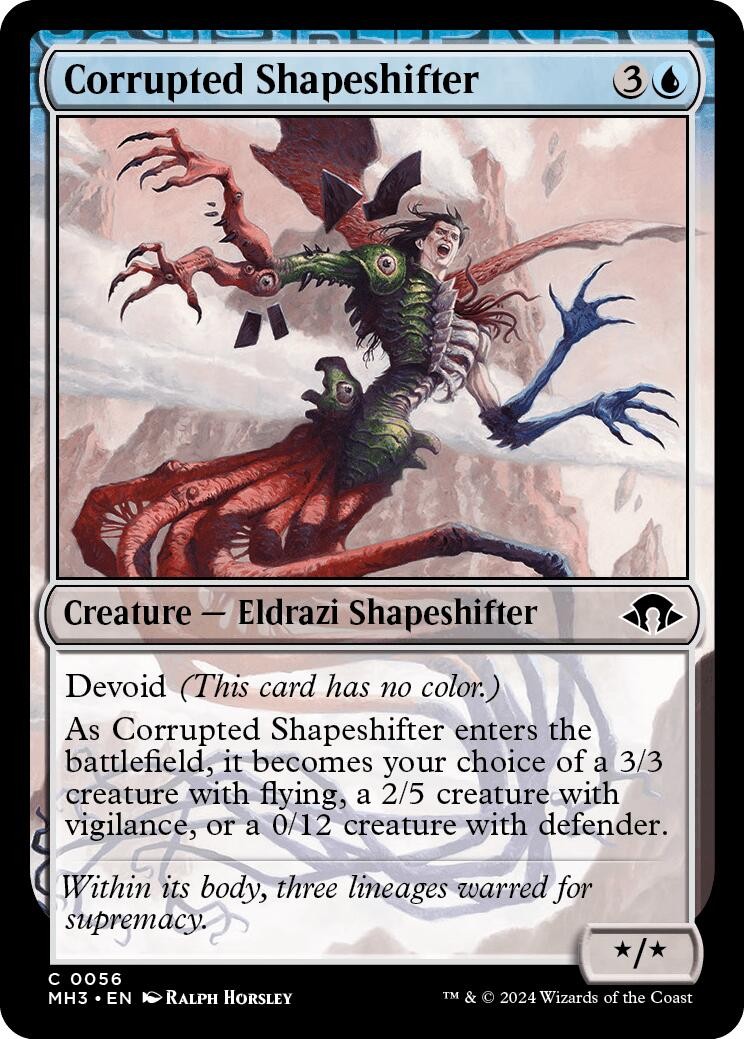 NM – Corrupted Shapeshifter [MH3 – 56] Modern Horizons 3