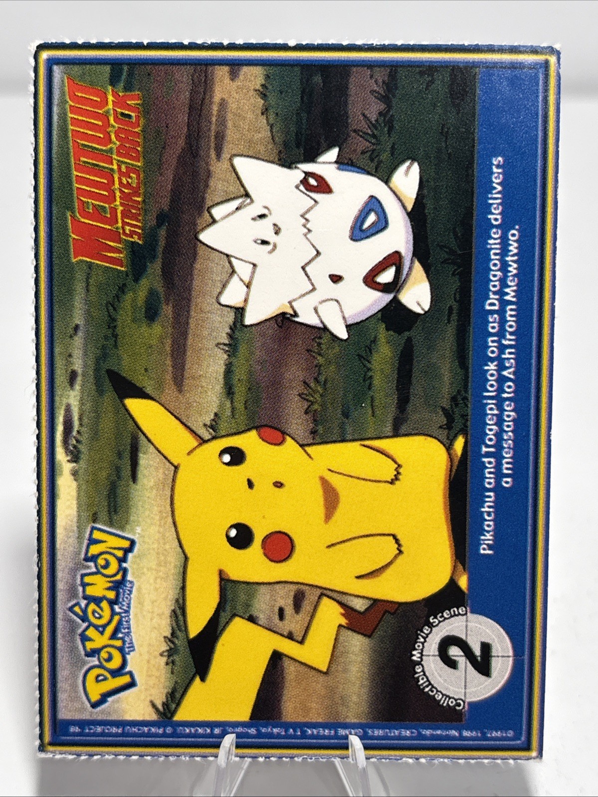 1999 Pokemon The First Movie PokeTrivia Non-Holo Pokemon Card Nidoran #29