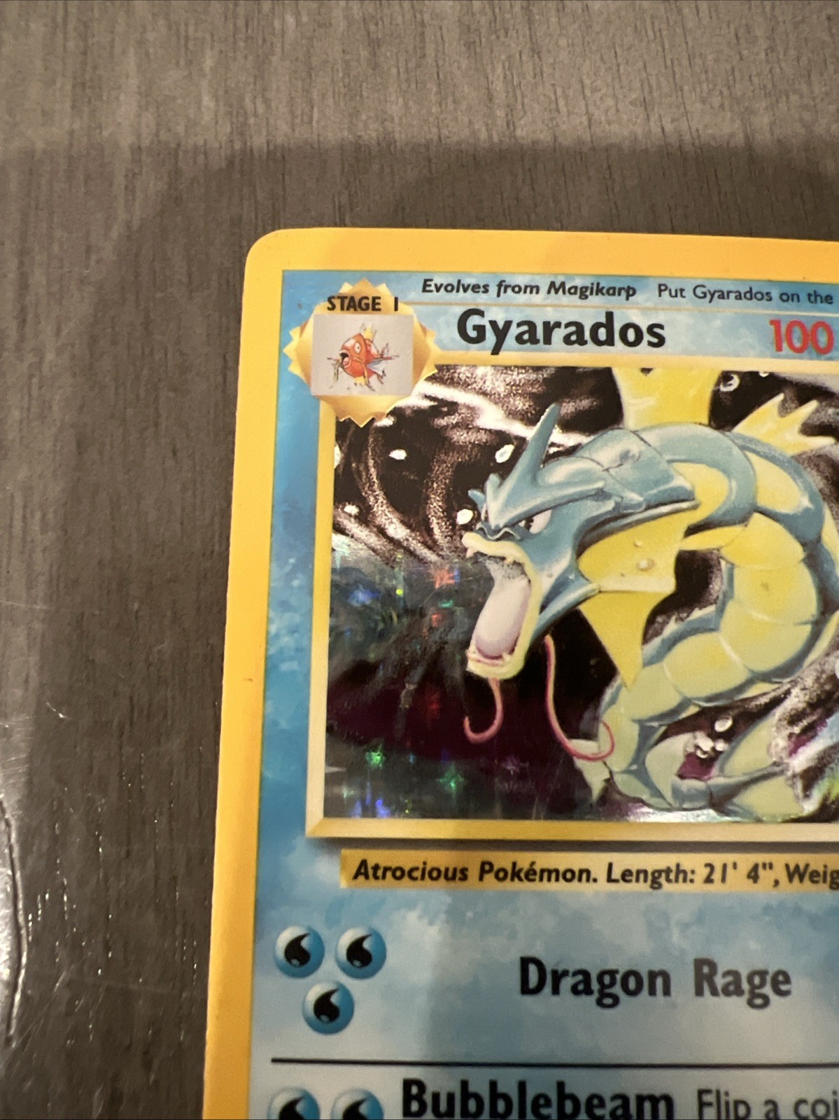Gyarados 6/102 Base Set Holo Vintage Rare