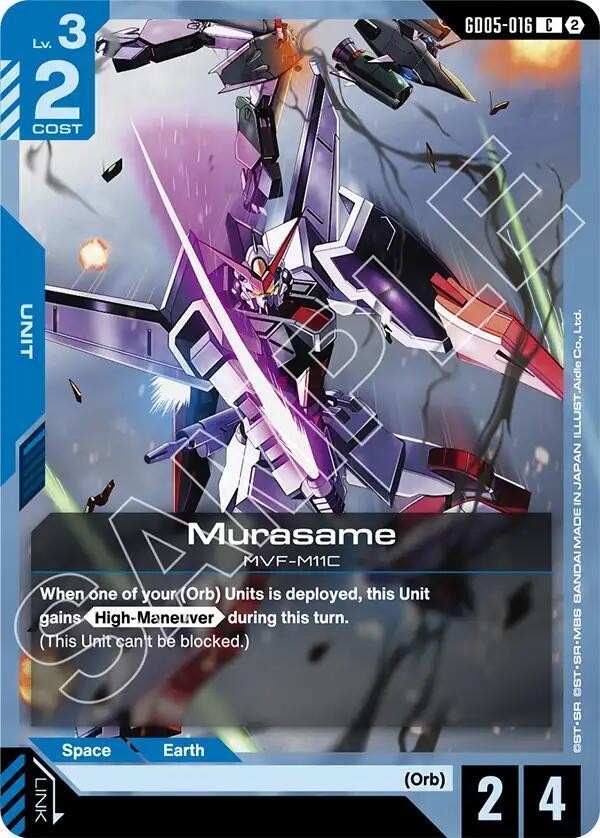 Gundam Card Game GD05 Singles – You Pick / Complete Your Set!