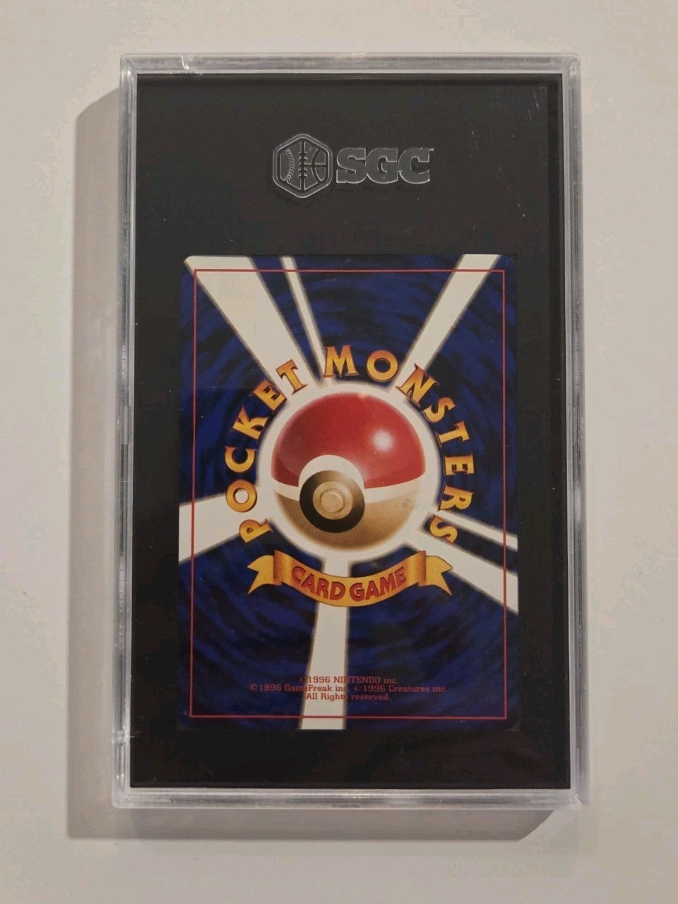 SGC 4 1996 Pokemon Dark Machoke – JAPANESE Team Rocket