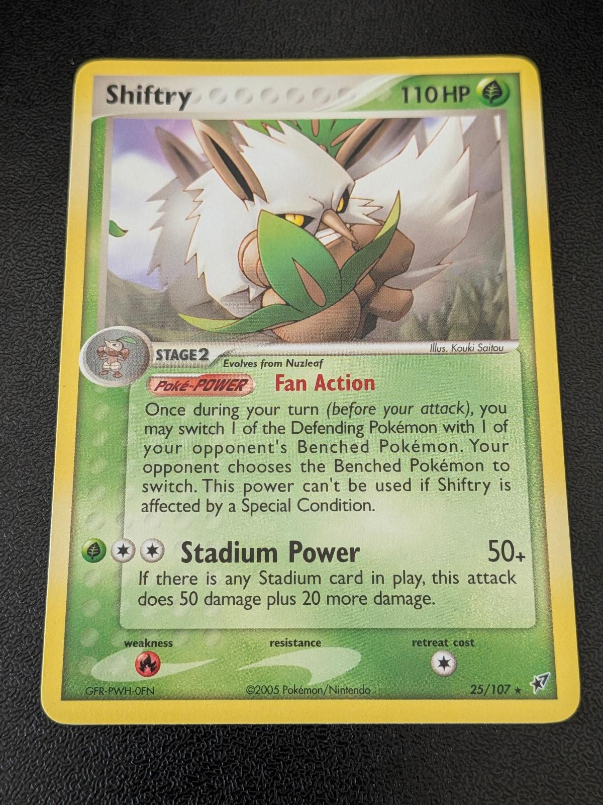 Shiftry 25/107 Rare Deoxys Pokemon Near Mint