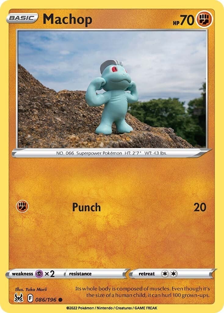 Machop SWSH11 086/196 Pokémon SWSH11: Lost Origin Common EN NM