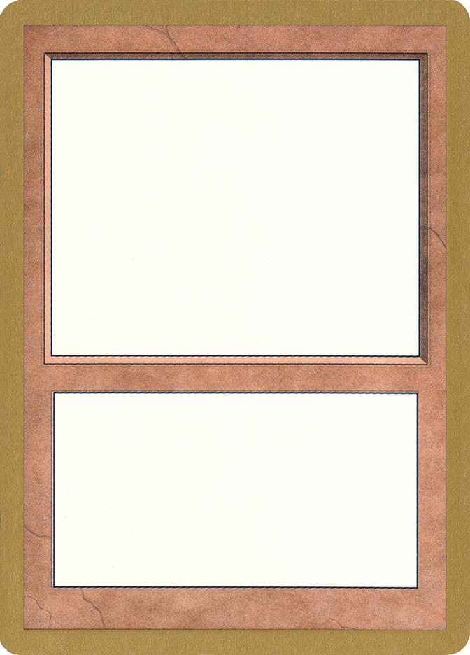 MTG {Blank Card} (2000) – World Championships #000_BLANK