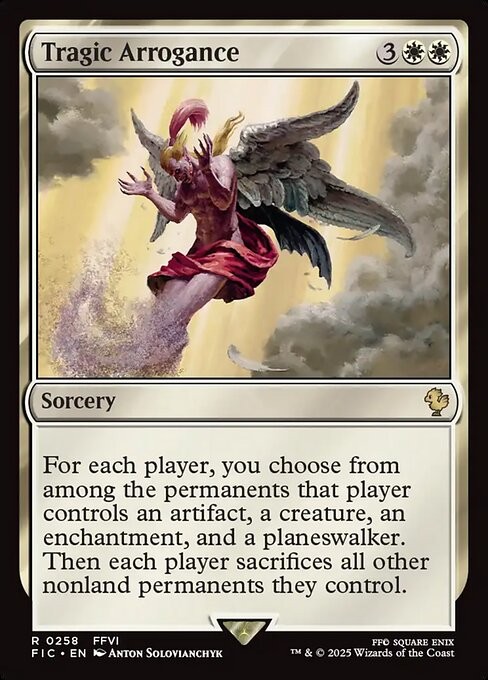 Tragic Arrogance 258 R Normal FIC MTG NM