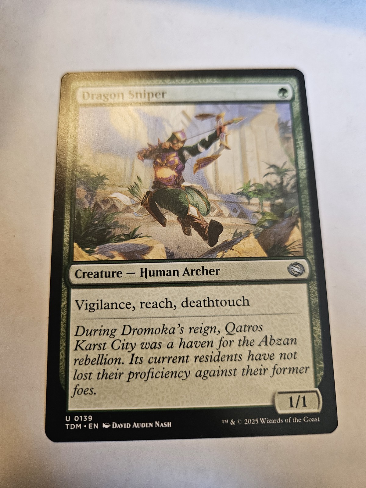Dragon Sniper Magic The Gathering Tarkir Dragonstorm