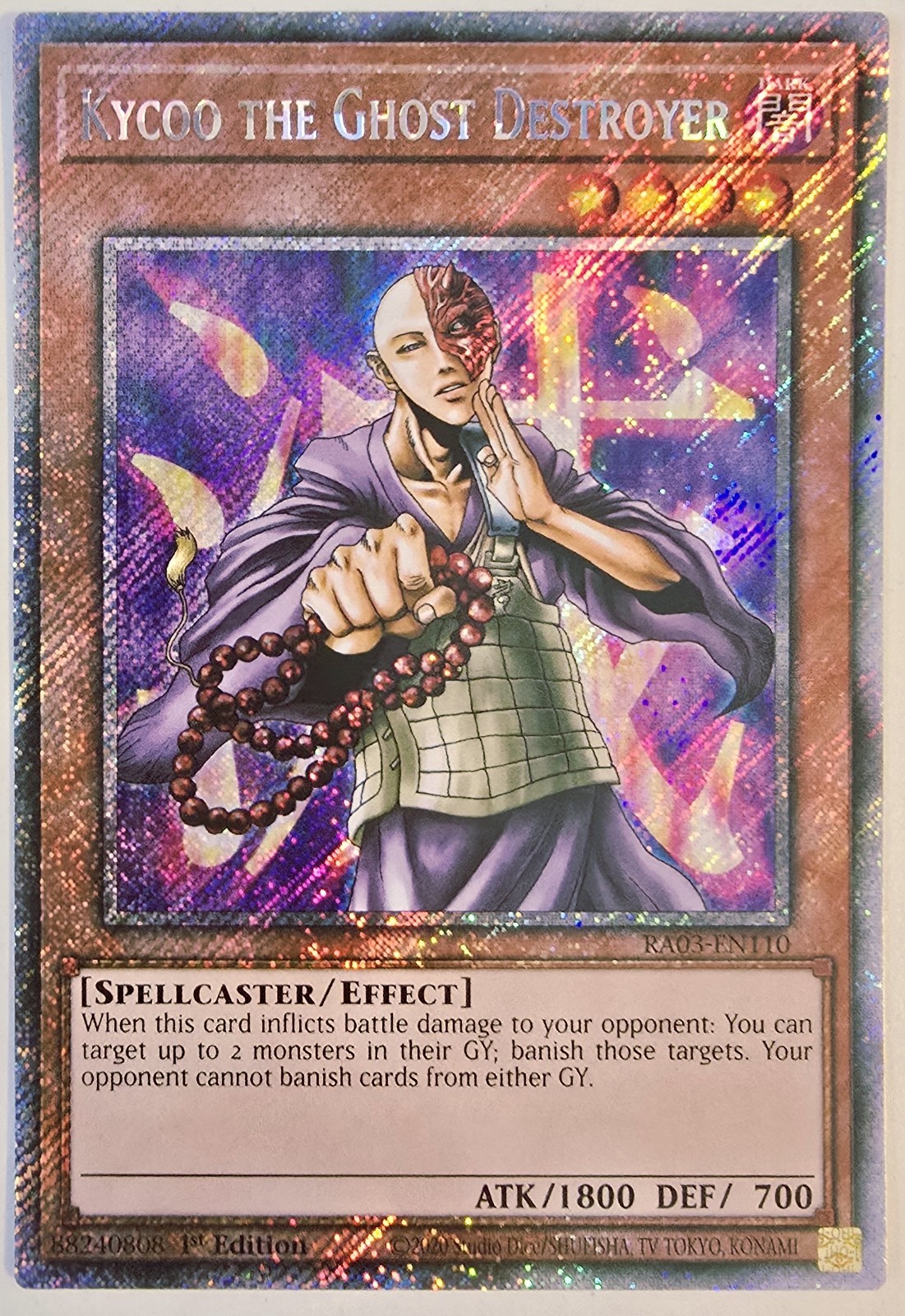 Kycoo the Ghost Destroyer (PSR) RA03-EN110 Quarter Century Bonanza
