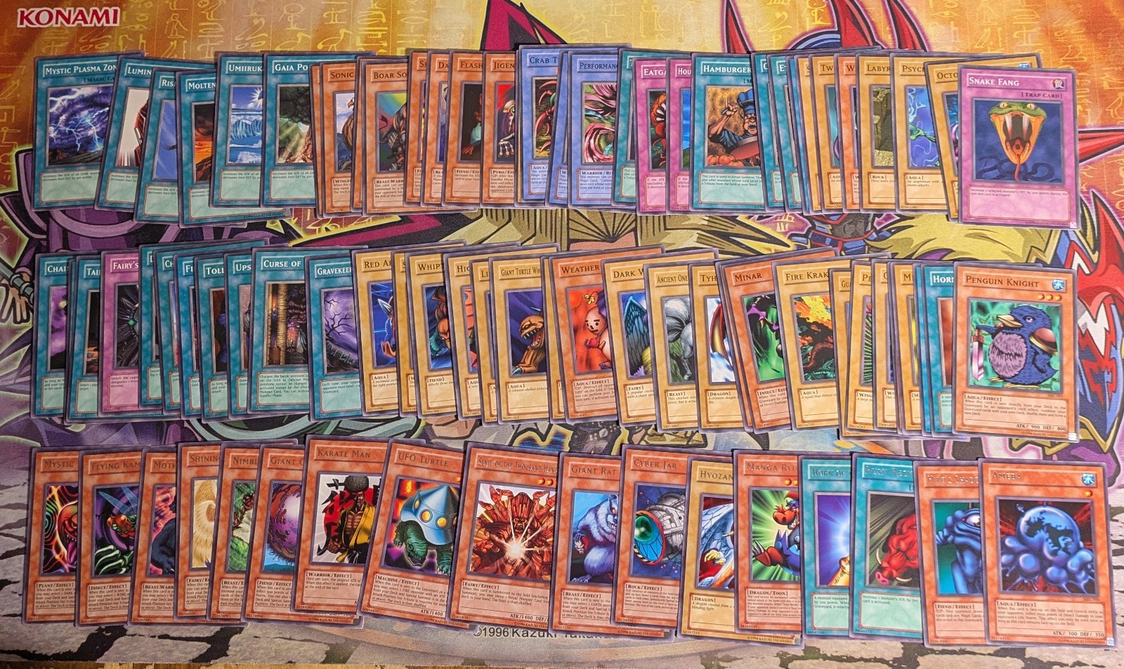 Yugioh Magic Ruler MRL Complete 82-Card Non-Holo OG 2002 USA Set NM/M!