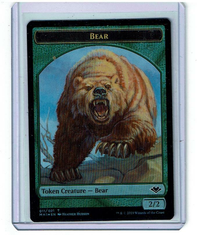 Bear Token – Foil – Modern Horizons – Magic the Gathering