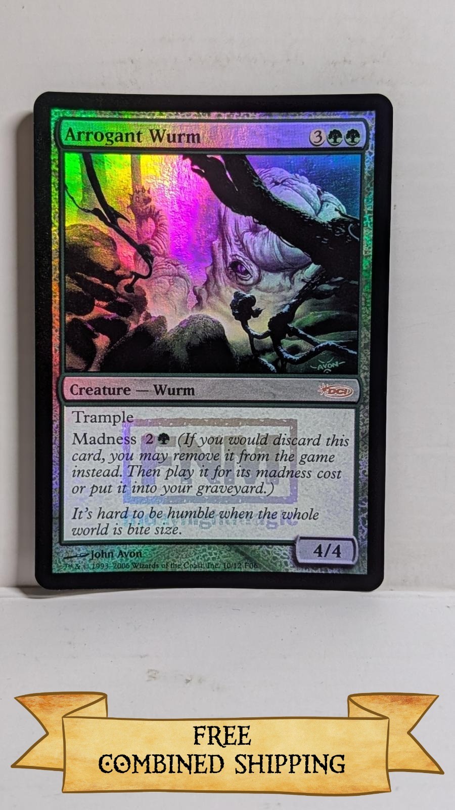 Arrogant Wurm FNM Promos Foil …sku: CE649