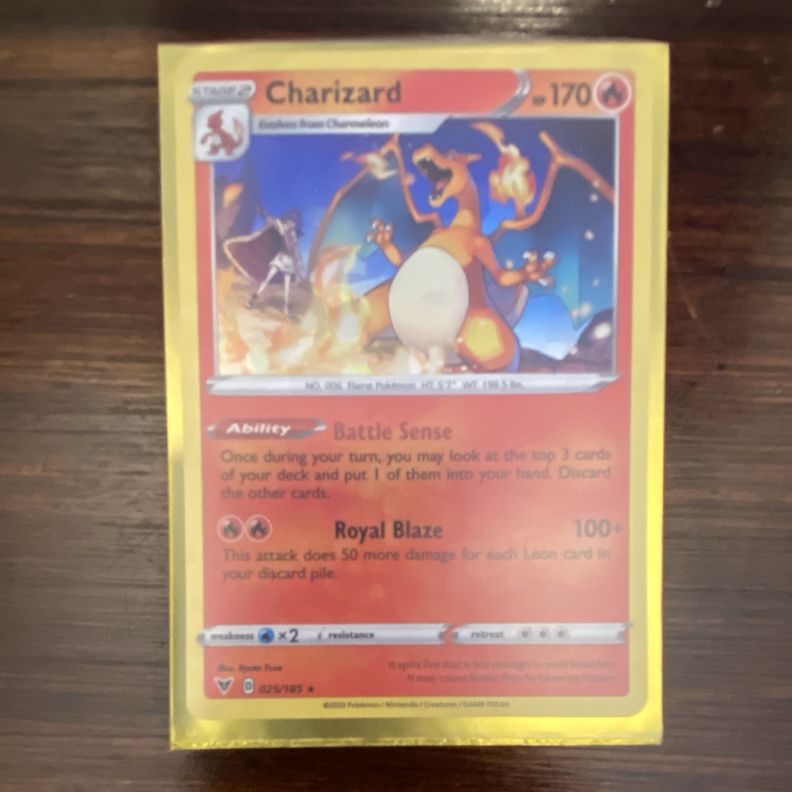 Charizard 11/108 Evolutions Holo Rare 150 HP Pokémon TCG EN
