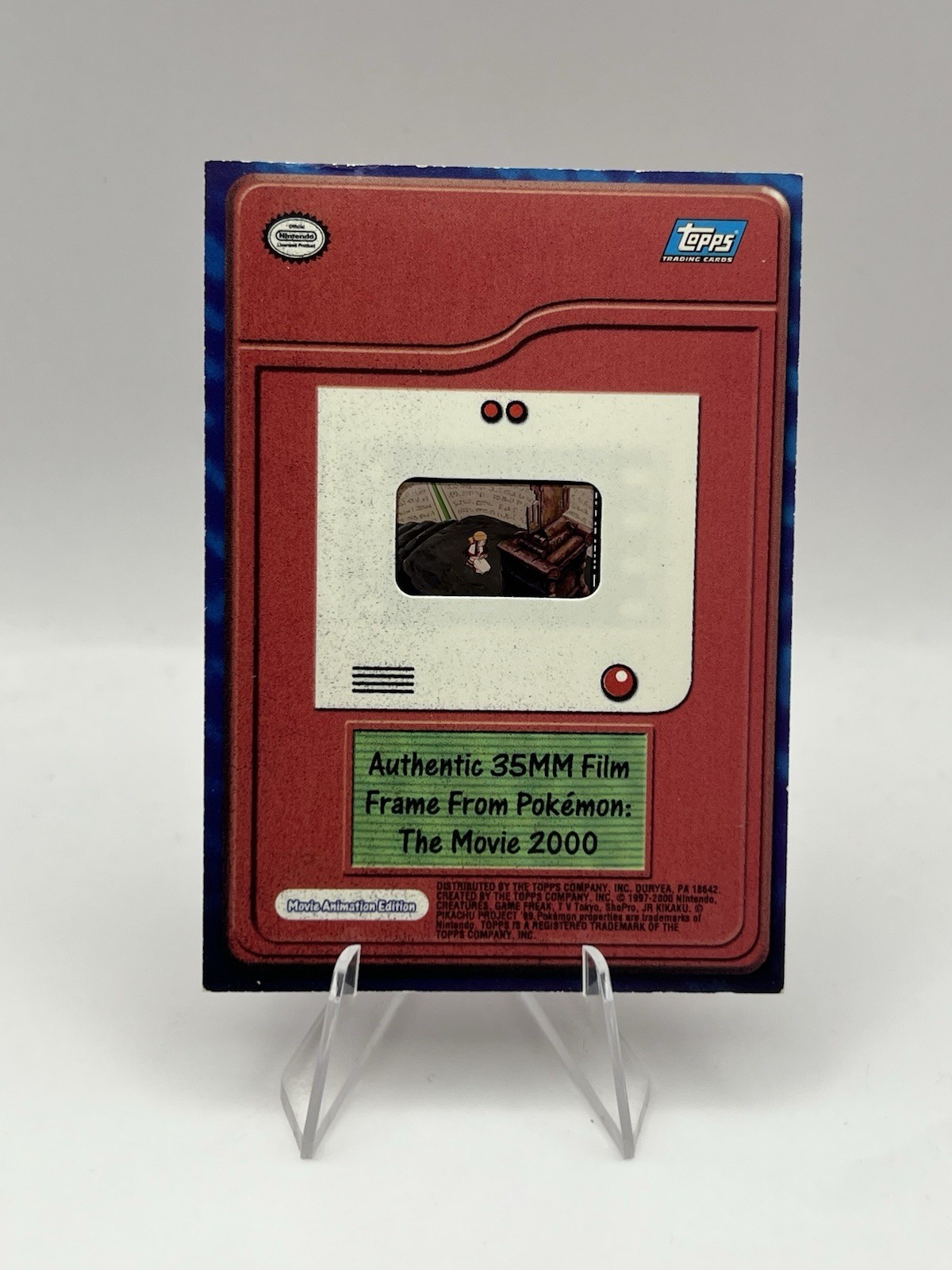 Topps Pokémon The Movie 2000 Authentic 35mm Film Frame Card 🔥