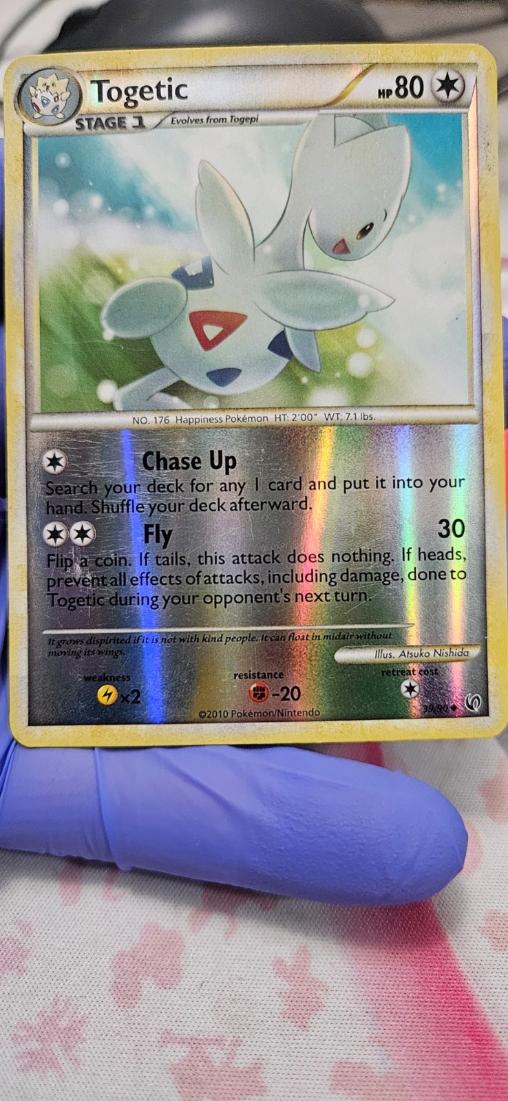 Togetic 39/90 Undaunted Reverse Holo