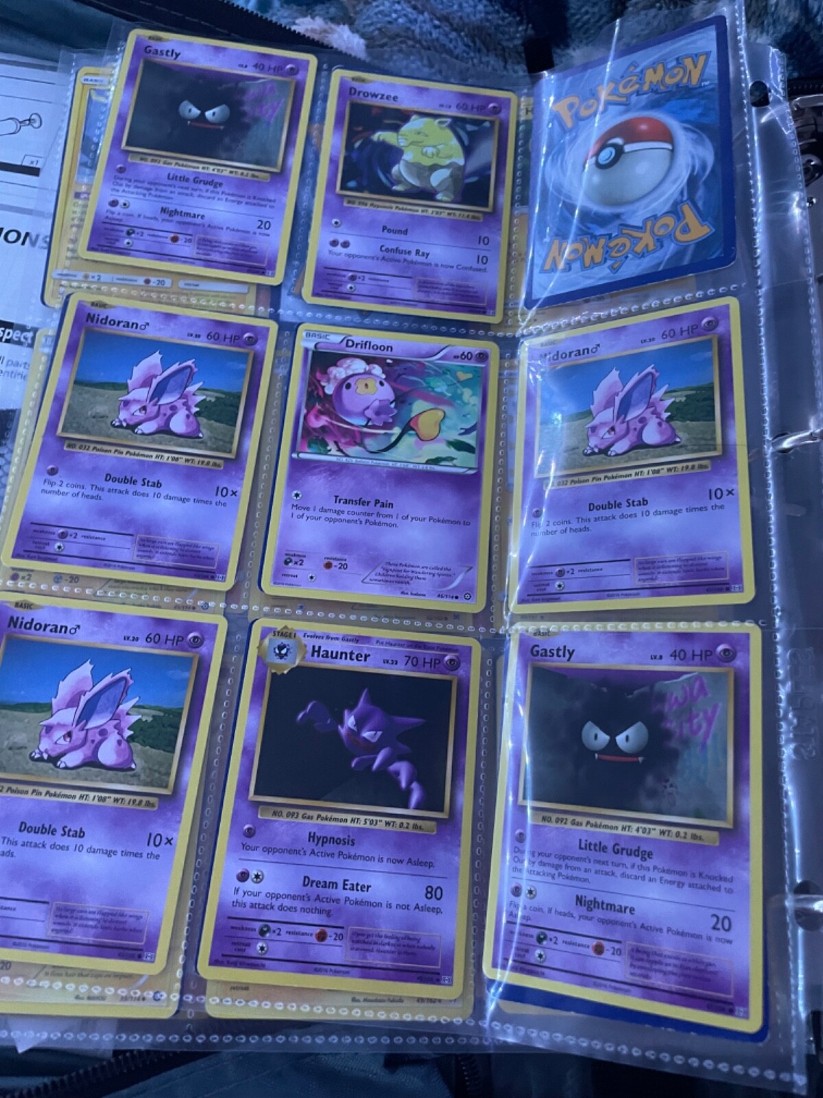 pokemon cards collection most off them are over 7 years old well over 1,500 wr