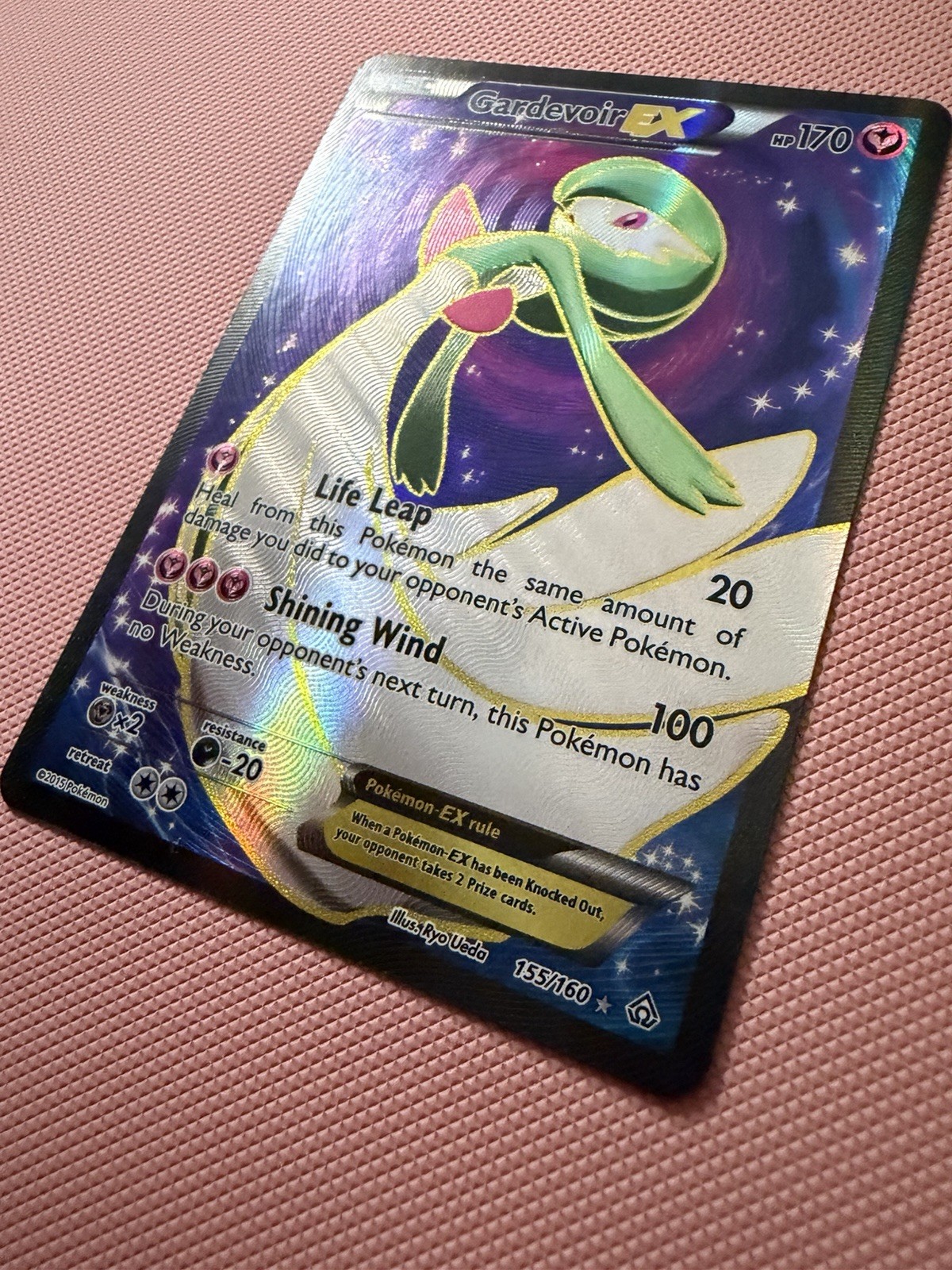 Gardevoir EX 155/160 Primal Clash Full Art Holo ENG 105HP