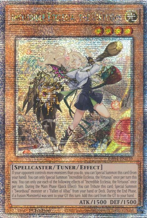 Incredible Ecclesia, the Virtuous (New Art) (Quarter Century Secret Rare)…