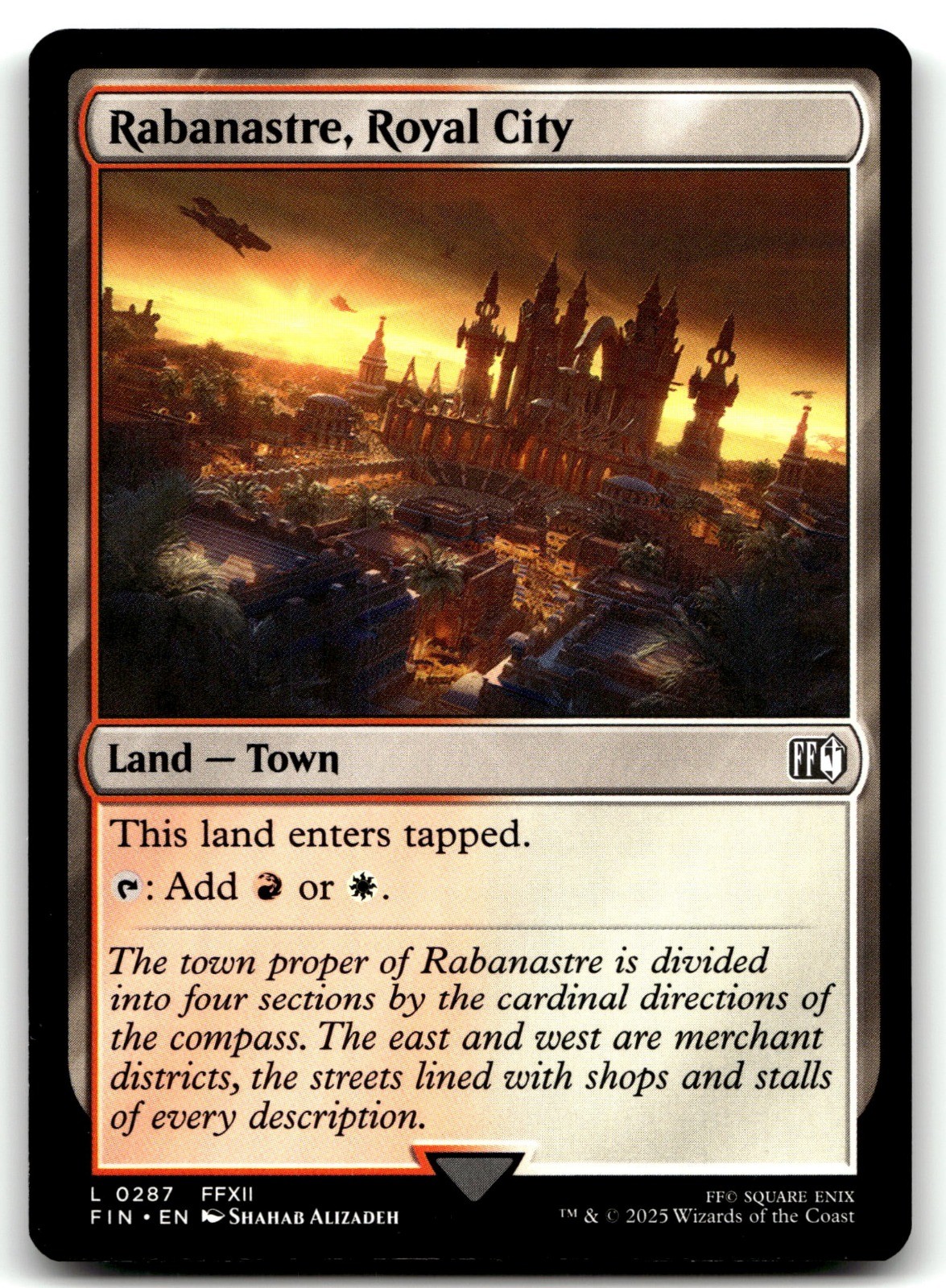Rabanastre, Royal City MTG FIN 287 Red, White Shahab Alizadeh