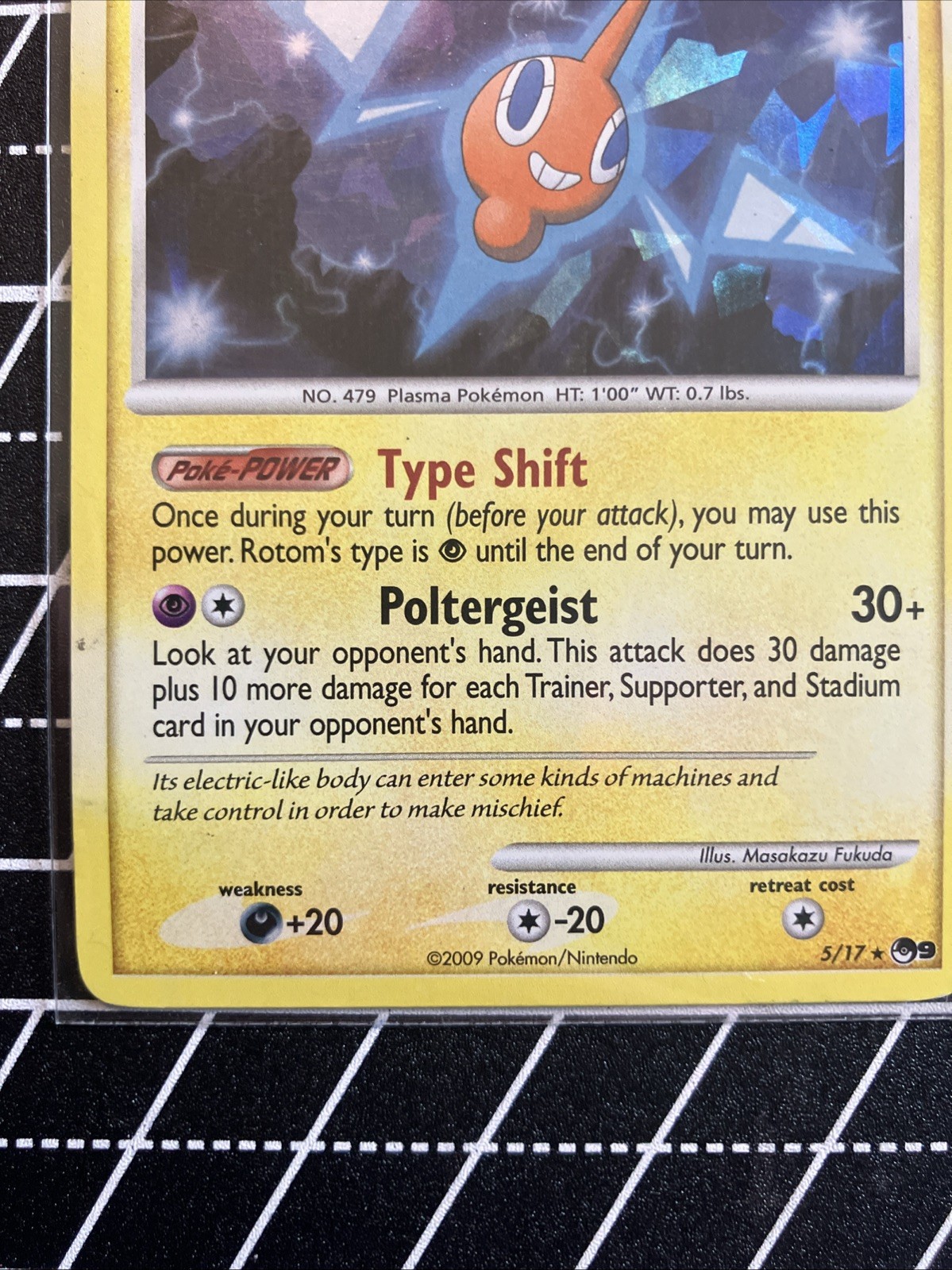 Rotom 005/017 POP Series 9 Holo