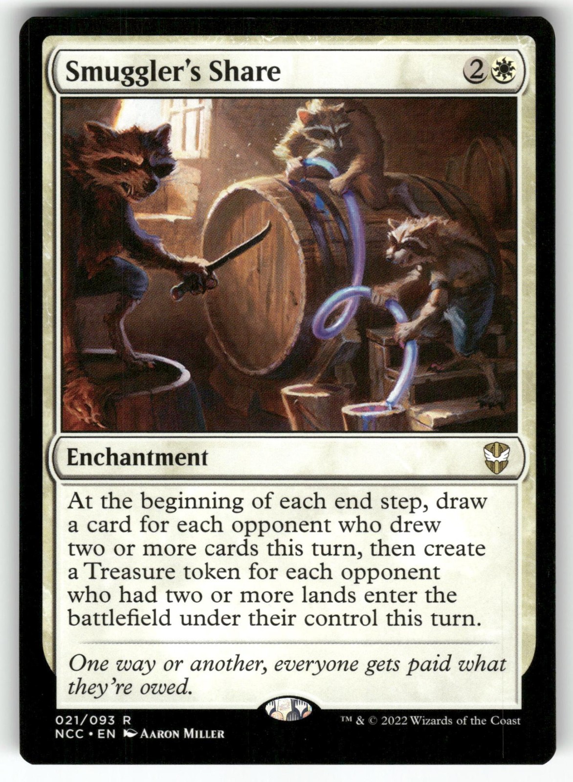 MAGIC: THE GATHERING SMUGGLER’S SHARE 21 COMMANDER: STREETS OF NEW CAPENNA NM