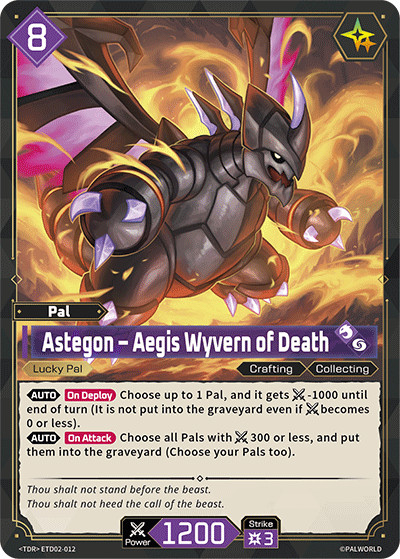 ETD02 Dawn of Palpagos Trial Deck Singles Palworld TCG Card English Green Purple