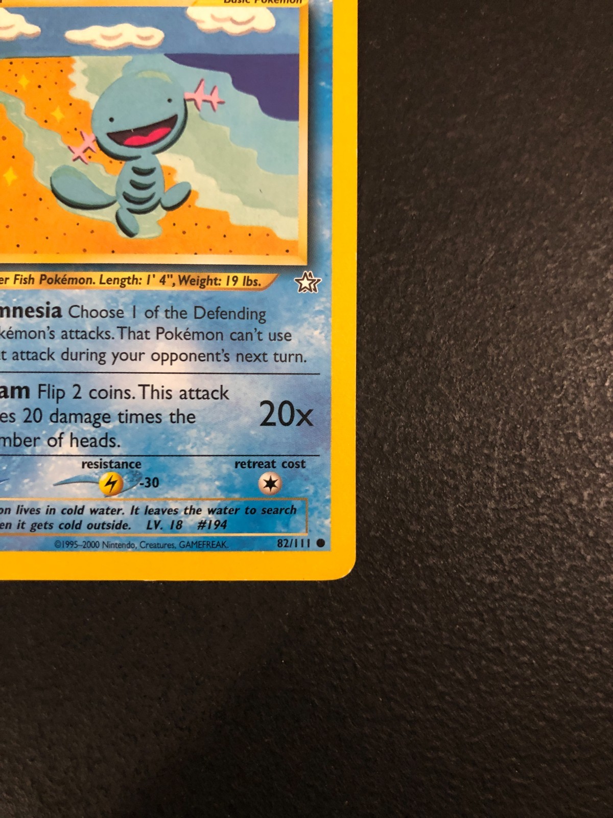 Wooper 82/111 – Neo Genesis – MP