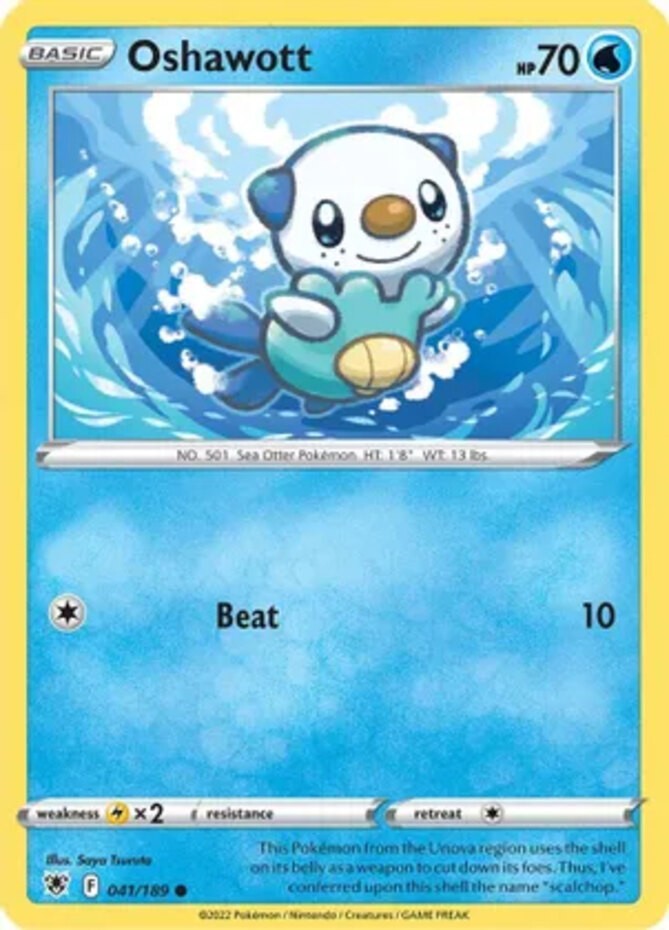 Oshawott – 041/189 – Common – Near Mint