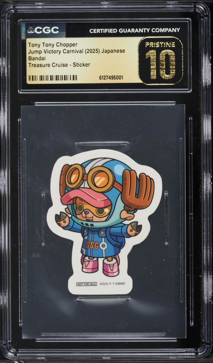 POP #1 One Piece Jump Victory Carnival Treasure Cruise Tony Chopper CGC PRISTINE