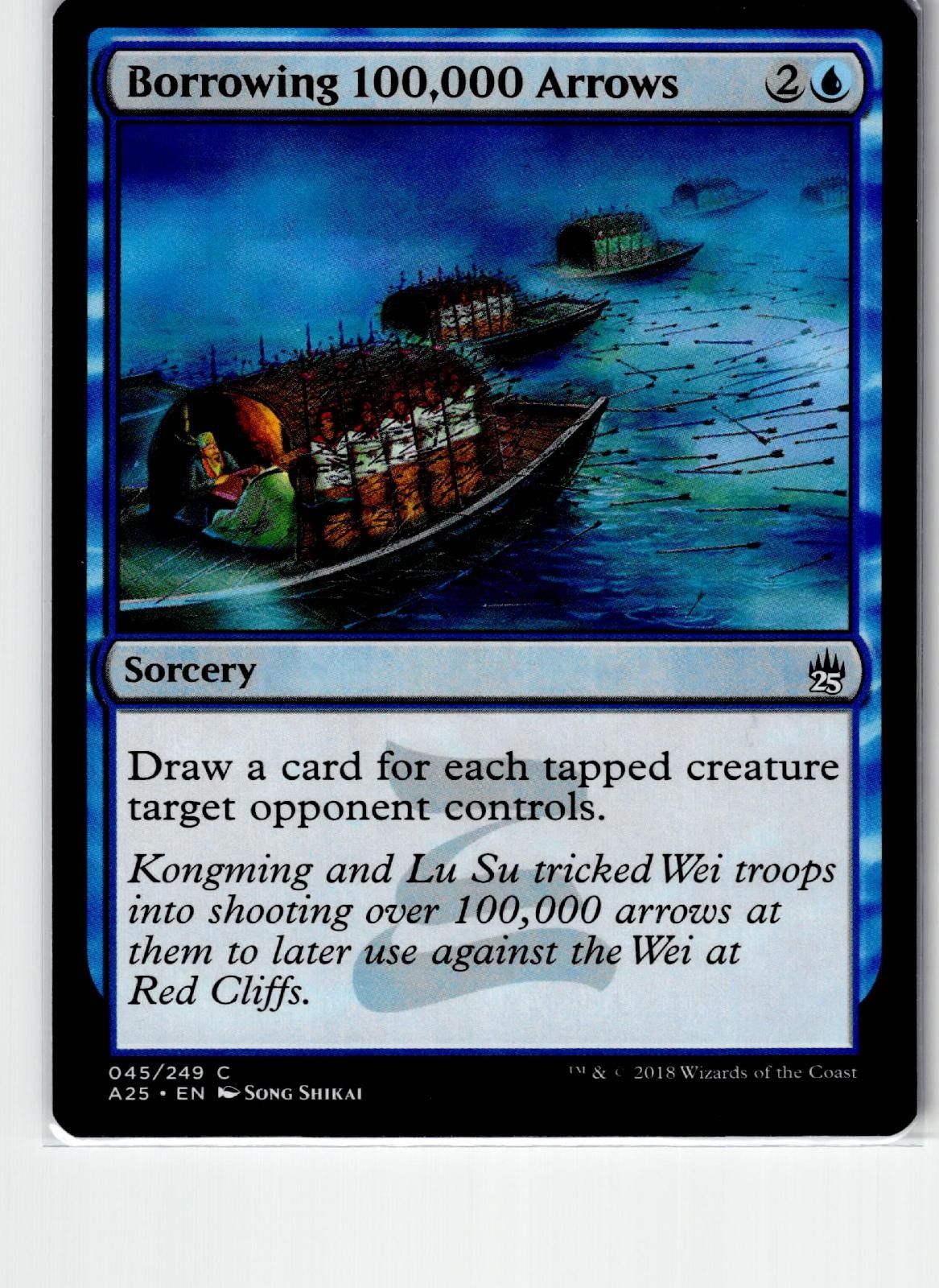 Borrowing 100,000 Arrows 45 Common Masters 25 Magic: The Gathering LP