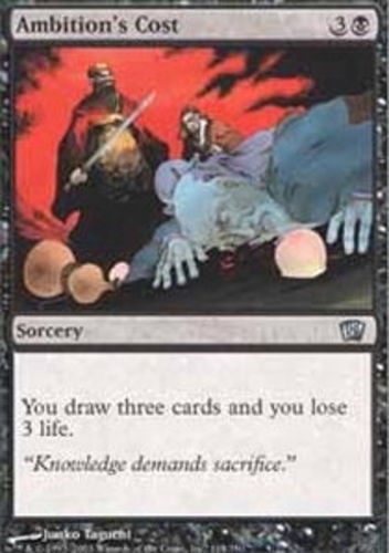 1x Ambition’s Cost – Foil Moderate Play MTG Magic – Kid Icarus –
