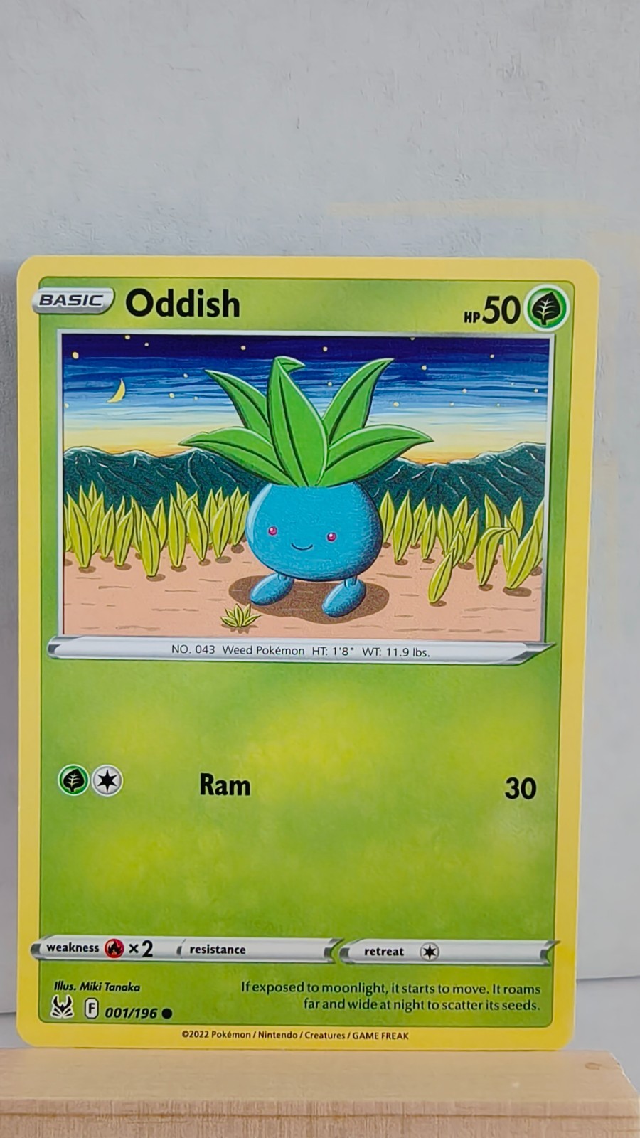 Oddish [LP] – Pokemon TCG Lost Origin 001/196 [Common]