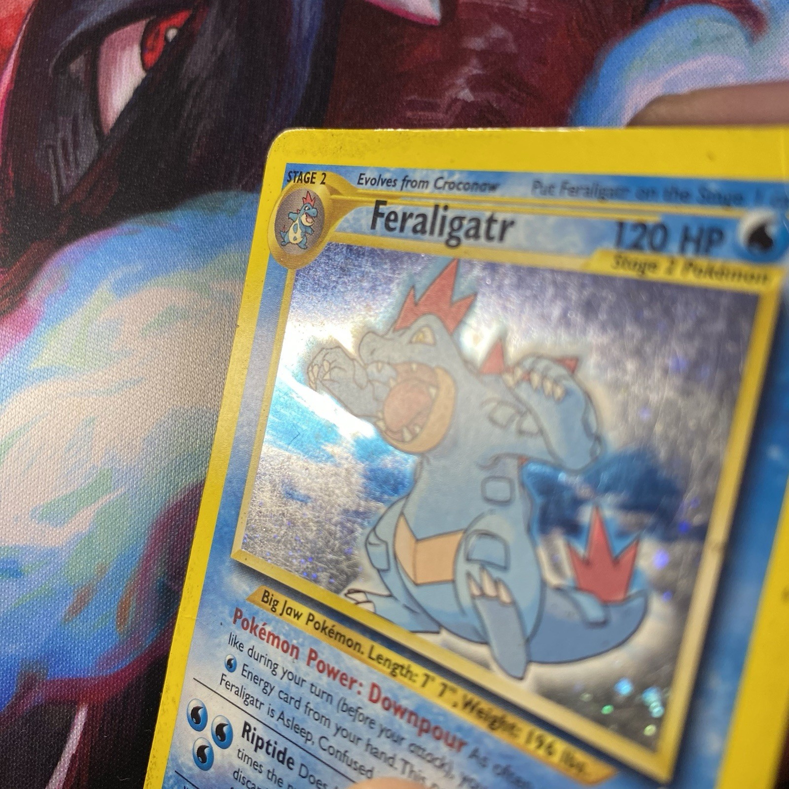 Pokémon TCG Feraligatr Neo Genesis Holo Rare Card 5/111 – Hp See Photos