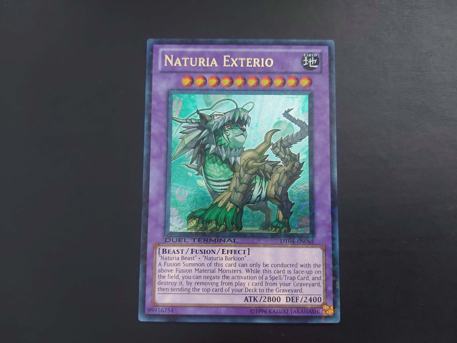 Yugioh – Naturia Exterio DT04-EN085 Ultra Rare
