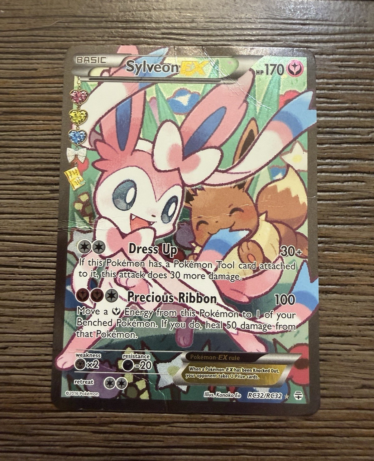 Sylveon EX (Full Art) – Generations: Radiant Collection (GEN)