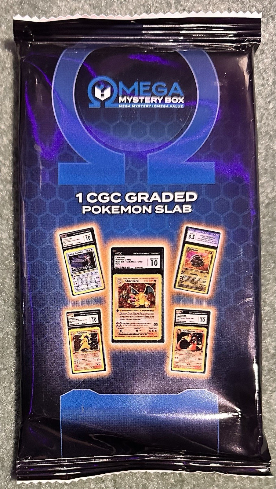 Pokemon TCG – CGC Graded Card – Omega Mystery Slab Sapphire Series – 1995-2023