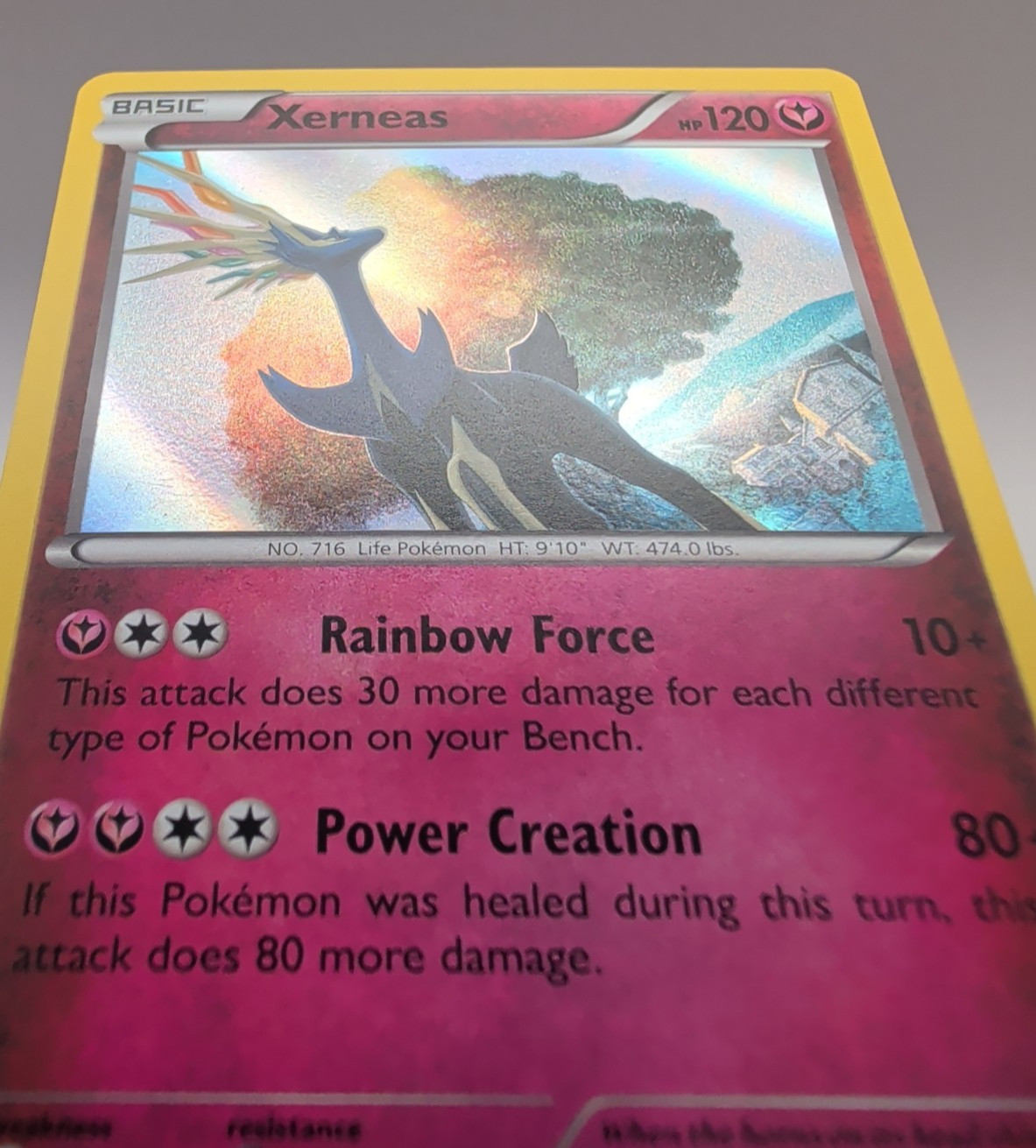 Xerneas – 107/162 Holo Rare English BREAKthrough Pokémon Card LP