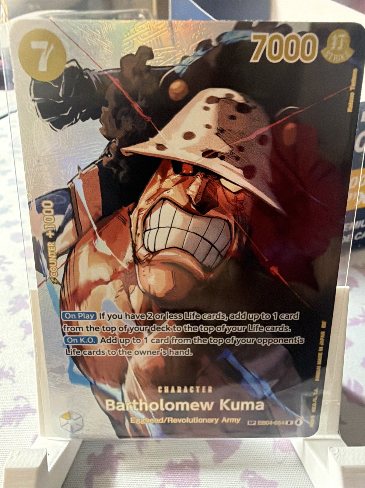 Bartholomew Kuma (SP) EB04-054 The Time of Battle Foil